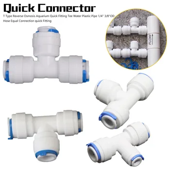 Push In To Connecter T Type Reverse Osmosis Aquarium Pipe Reverse Osmosis Aquarium System Plastic Quick Fitting Connector
Push In To Connecter T Type Reverse Osmosis Aquarium Pipe Reverse Osmosis Aquarium System Plastic Quick Fitting Connector