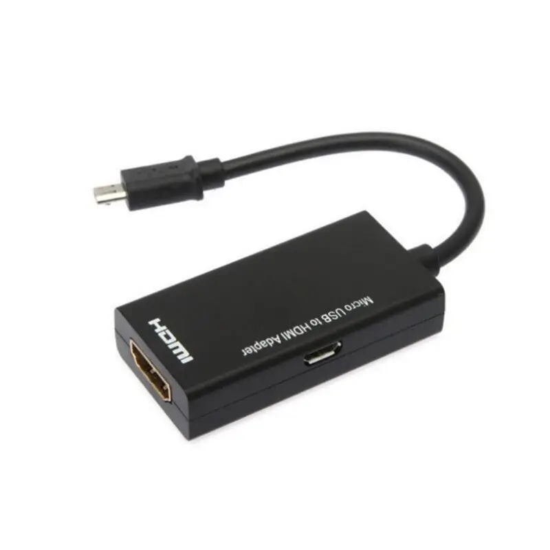 Micro USB to HDMI 1080P HDTV Audio Video Adapter Converter Cable for Tablet Samsung Huawei Android Phones Accessories
Micro USB to HDMI 1080P HDTV Audio Video Adapter Converter Cable for Tablet Samsung Huawei Android Phones Accessories