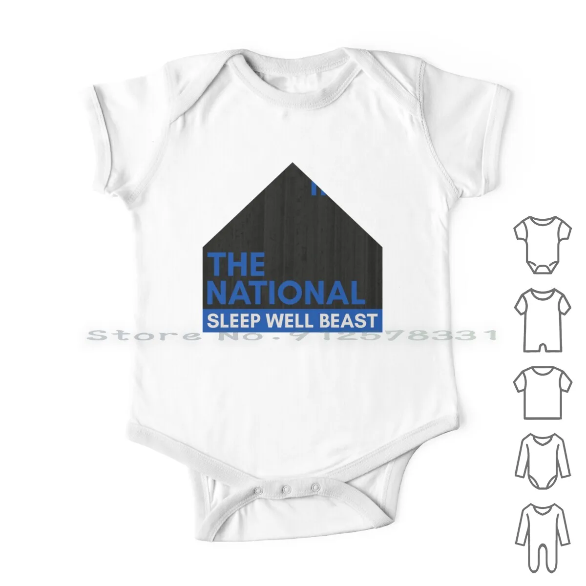 Комбинезон для новорожденных с надписью «The National-Sleep Well Beast»
Комбинезон для новорожденных с надписью «The National-Sleep Well Beast»