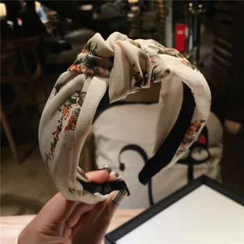 Hair Bands Korean Simple Wide Edge Cloth Sweet Headband Knotted Cross Lady Floral Striped Hairbands Womens Hair Accessories
Hair Bands Korean Simple Wide Edge Cloth Sweet Headband Knotted Cross Lady Floral Striped Hairbands Womens Hair Accessories