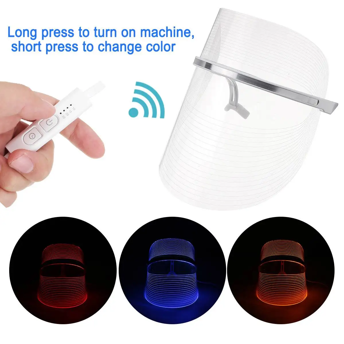 Led Photon Skin Rejuvenation Instrument 3 Colors Light Spectrometer Beauty Mask Electronic Beauty Instrument Beauty Equipment
Led Photon Skin Rejuvenation Instrument 3 Colors Light Spectrometer Beauty Mask Electronic Beauty Instrument Beauty Equipment