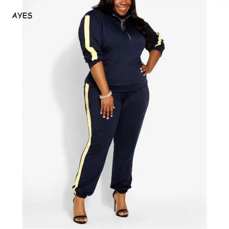 Women Autumn Tracksuits Set Female Long Sleeve Top Pants Sets Two Piece Fall Clothes Sweat Suits Casual 2 Piece Outfits 5xl Plus
Women Autumn Tracksuits Set Female Long Sleeve Top Pants Sets Two Piece Fall Clothes Sweat Suits Casual 2 Piece Outfits 5xl Plus