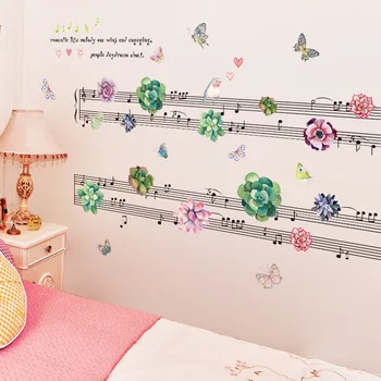 Piano Key Flower Wall Stickers for Kids Room Art Music Home Decor Creative Note Butterfly House Decoration Fashion Wallpapers
Piano Key Flower Wall Stickers for Kids Room Art Music Home Decor Creative Note Butterfly House Decoration Fashion Wallpapers