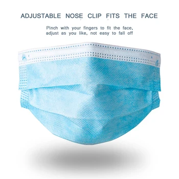20/40/100pcs Anti-Dust Masks 3-layer Face Mouth Masks Meltblown Cloth Masks Non Woven Disposable Anti-Dust Earloops Masks
20/40/100pcs Anti-Dust Masks 3-layer Face Mouth Masks Meltblown Cloth Masks Non Woven Disposable Anti-Dust Earloops Masks