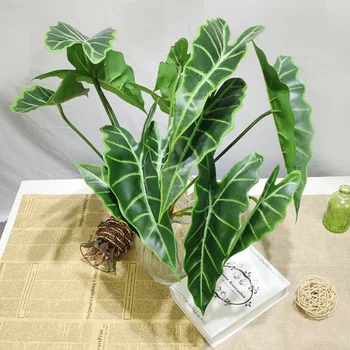 7-Piece Head Handfeel Bundle of Alocasia Simulated Green Plants Plant Home Soft Loading Decoration Wedding Flower Arrangement IN
7-Piece Head Handfeel Bundle of Alocasia Simulated Green Plants Plant Home Soft Loading Decoration Wedding Flower Arrangement IN