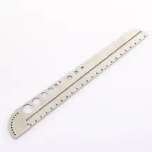 

Clear Scale Angle Meter Stainless Steel Metal Straight Ruler Ruler Tool Precision Round Protractor Sided Measuring Tool