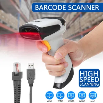 DC5V Handheld Wirelress Barcode Scanner 1D/2D QR Bar Wired Laser Code Reader for Win7/8/10/MAC DC5V Portable
DC5V Handheld Wirelress Barcode Scanner 1D/2D QR Bar Wired Laser Code Reader for Win7/8/10/MAC DC5V Portable