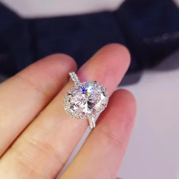 Romantic Wedding Ring Cubic Zirconia S925 Sterling Silver cz big diamond engagement Rings for Women Men famous brand jewelry
Romantic Wedding Ring Cubic Zirconia S925 Sterling Silver cz big diamond engagement Rings for Women Men famous brand jewelry