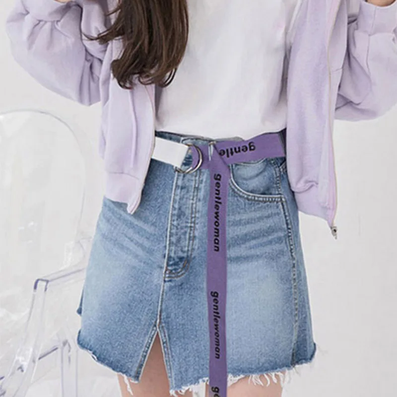 Women Casual Belts Punk Long Canvas Stitching Color Letter Ladies Waist Strap Jeans Trouser Black Red Female Waist Belts
Women Casual Belts Punk Long Canvas Stitching Color Letter Ladies Waist Strap Jeans Trouser Black Red Female Waist Belts