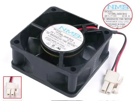 NMB-MAT 2410ML-05W-B40 L03 Вентилятор охлаждения сервера DC 24 В 0.12A 60x60x25 мм 2-проводной
NMB-MAT 2410ML-05W-B40 L03 Вентилятор охлаждения сервера DC 24 В 0.12A 60x60x25 мм 2-проводной