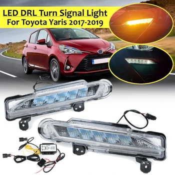 2Pcs Car Front Bumper LED Drl Daytime Running Light For Toyota Yaris 2017 2018 2019 Fog Turn Signal Lamp Yellow White Harness
2Pcs Car Front Bumper LED Drl Daytime Running Light For Toyota Yaris 2017 2018 2019 Fog Turn Signal Lamp Yellow White Harness