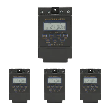 Programmable Timer Switch KG316T-B Microcomputer Timer Switch Digital LCD Programmable Time Control Switch time delay relay
Programmable Timer Switch KG316T-B Microcomputer Timer Switch Digital LCD Programmable Time Control Switch time delay relay