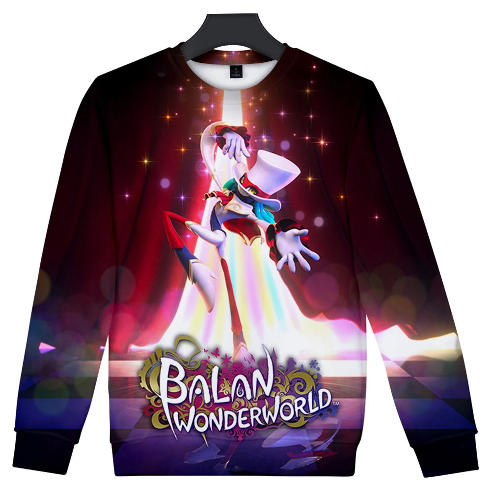 balan wonderworld 3D print autumn winter Holiday passionate style Men/Women Kawaii Youthful vitality clothes Round
balan wonderworld 3D print autumn winter Holiday passionate style Men/Women Kawaii Youthful vitality clothes Round