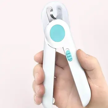 High quality Pet Nail Clipper Cutter Trimmer with Led Light Sickle Grooming Scissors for Cat Dog Chihuahua Claws Cleaning
High quality Pet Nail Clipper Cutter Trimmer with Led Light Sickle Grooming Scissors for Cat Dog Chihuahua Claws Cleaning