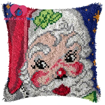 Christmas carpet embroidery cushions Latch hook pilowcase kits Foamiran carpet embroidery cross-stitch pillow do it yourself
Christmas carpet embroidery cushions Latch hook pilowcase kits Foamiran carpet embroidery cross-stitch pillow do it yourself