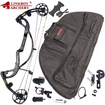 Linkboy Archery Pure Carbon Arrow and Fiber Compound Bow Predator 2 Generation 50-65lbs Compound Bow Set for Hunting Shooting
Linkboy Archery Pure Carbon Arrow and Fiber Compound Bow Predator 2 Generation 50-65lbs Compound Bow Set for Hunting Shooting