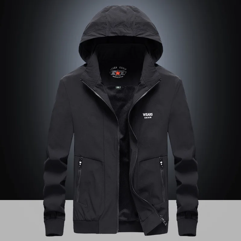 1921 #2019 Spring New Style Men Outdoor Solid Color Elastic-force Jacket Middle-aged Large Size Casual Hooded Coat
1921 #2019 Spring New Style Men Outdoor Solid Color Elastic-force Jacket Middle-aged Large Size Casual Hooded Coat