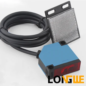 LONGWE DC24V AC250V Relay Output 4m Retro Reflective Photo Electric Proximity Sensor Switch E3JK-R4M1 E3JK-R4M2
LONGWE DC24V AC250V Relay Output 4m Retro Reflective Photo Electric Proximity Sensor Switch E3JK-R4M1 E3JK-R4M2