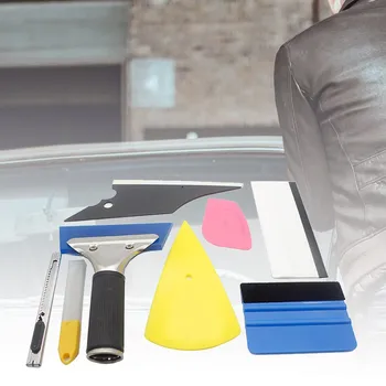 Car Glass Sun Explosion-Proof Film Tool 8Pcs Set Color Film Paste Film Combination Scraper Tool Car Supplies
Car Glass Sun Explosion-Proof Film Tool 8Pcs Set Color Film Paste Film Combination Scraper Tool Car Supplies