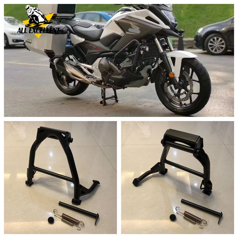 Центральный кронштейн для мотоцикла черный из углеродистой стали Honda NC700S NC750S NC700X