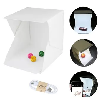 Profession Mini Folding Lightbox Photography Photo Studio Portable Led Light Soft Box Photo Background Kit for DSLR Camera
Profession Mini Folding Lightbox Photography Photo Studio Portable Led Light Soft Box Photo Background Kit for DSLR Camera