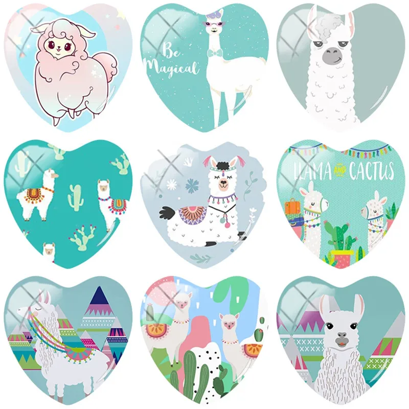TAFREE 5 pcs DIY 25mm Heart Shape White Alpaca Llama Glass Cabohcon Picture Base Cover Pendant Cameo Settings Jewelry Findings
TAFREE 5 pcs DIY 25mm Heart Shape White Alpaca Llama Glass Cabohcon Picture Base Cover Pendant Cameo Settings Jewelry Findings