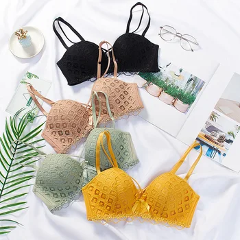 Green Orange Lemon Little Daisy Non-Steel Ring Seamless Bra Japanese-style GIRL'S High School Students Solid Paper Bra
Green Orange Lemon Little Daisy Non-Steel Ring Seamless Bra Japanese-style GIRL'S High School Students Solid Paper Bra