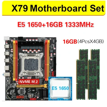 Kllisre X79 chipset motherboard LGA2011 combos E5 1650 4pcs x 4GB = 16GB DDR3 1333Mhz ECC Memory
Kllisre X79 chipset motherboard LGA2011 combos E5 1650 4pcs x 4GB = 16GB DDR3 1333Mhz ECC Memory