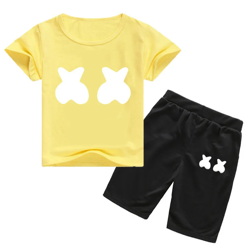 2-16Y 2020 Summer Boys Clothing Set DJ Music T-shirt Shorts 2pcs Set Kids Sport Suits Children Tracksuits Toddler Girls Outfits
2-16Y 2020 Summer Boys Clothing Set DJ Music T-shirt Shorts 2pcs Set Kids Sport Suits Children Tracksuits Toddler Girls Outfits