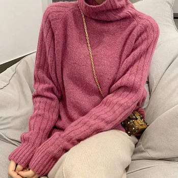 Fashion Women's Cashmere Wool Blend Warm Casual Warm Turtleneck Knitted Sweater Tops Blouse
Fashion Women's Cashmere Wool Blend Warm Casual Warm Turtleneck Knitted Sweater Tops Blouse