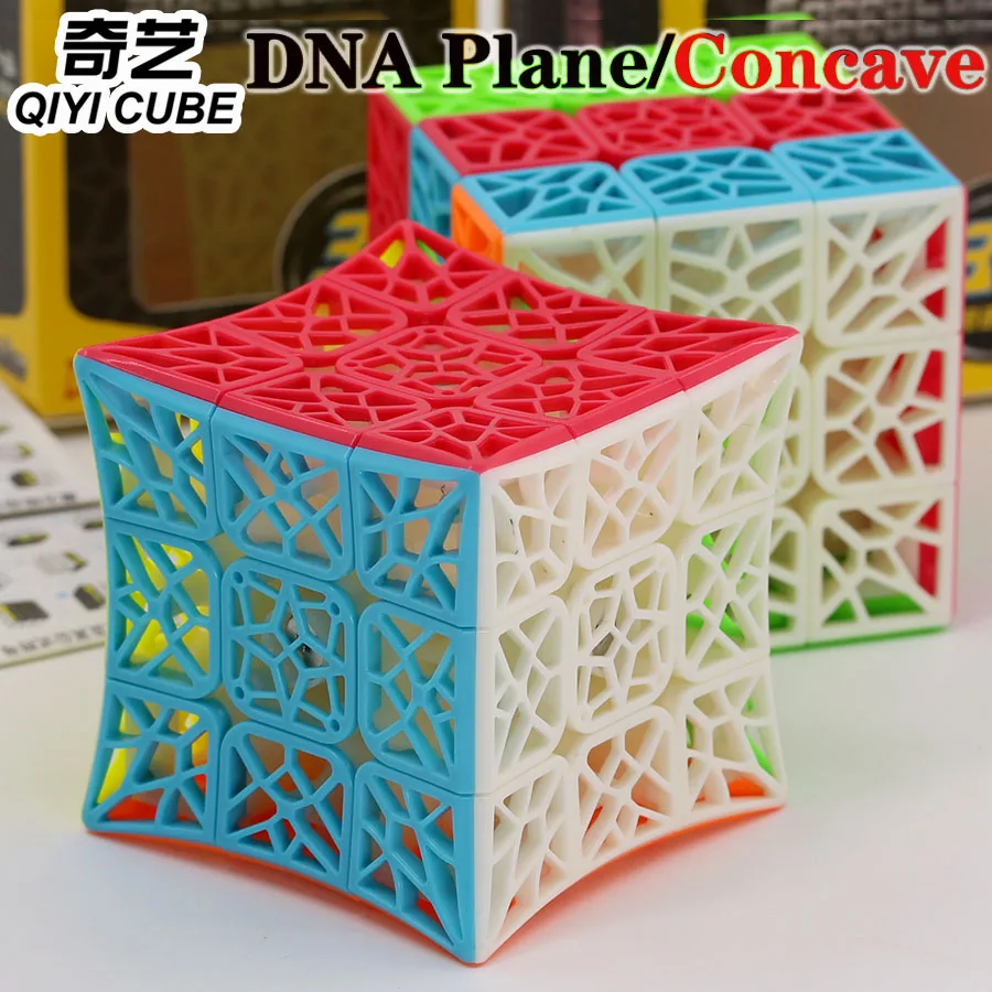Magic cube puzzle QiYi QiYi 3x3x3 cube DNA Plane Concave 3x3 special shape professional speed cube educational toys New Arrival
Magic cube puzzle QiYi QiYi 3x3x3 cube DNA Plane Concave 3x3 special shape professional speed cube educational toys New Arrival
