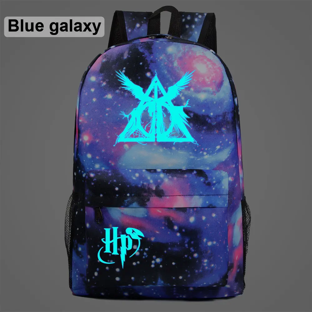 Luminous Deathly Hallows Triangle Children Boy Girl School bag Teenagers Student Schoolbags Women Packsack Men Backpack
Luminous Deathly Hallows Triangle Children Boy Girl School bag Teenagers Student Schoolbags Women Packsack Men Backpack