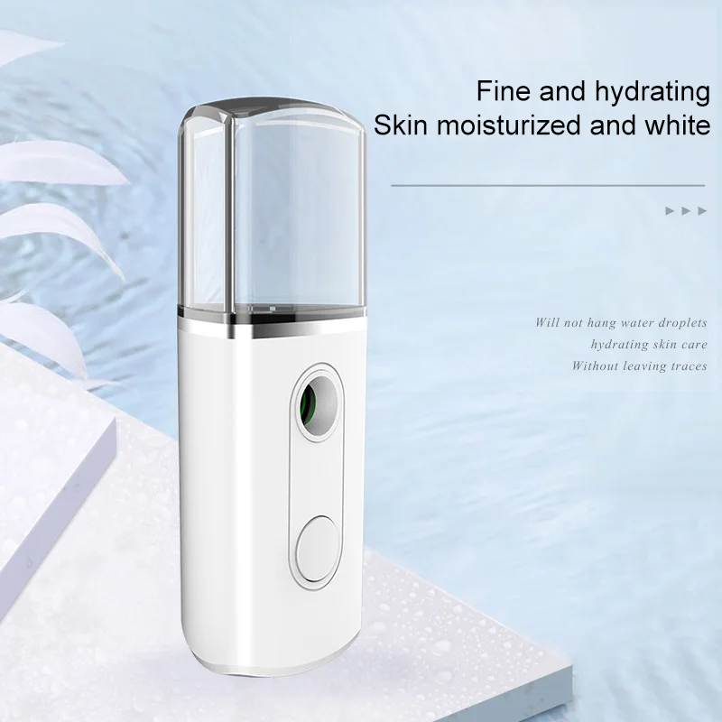 Ultrasonic Air Humidifier Aroma Diffuser Water USB Charging Nano Sprayer Facial Beauty Device Handheld Portable Humidifier
Ultrasonic Air Humidifier Aroma Diffuser Water USB Charging Nano Sprayer Facial Beauty Device Handheld Portable Humidifier