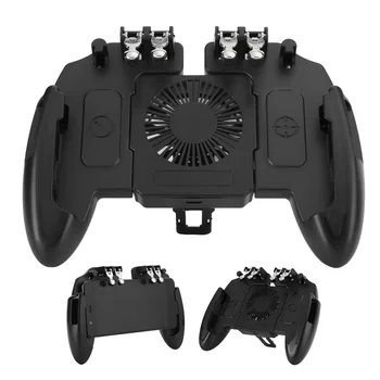 Mobile Phone Cooling Gamepad Gaming Grip Joystick Mobile Phone Cooling Gamepad Mobile Game Controller with Cooling Fan
Mobile Phone Cooling Gamepad Gaming Grip Joystick Mobile Phone Cooling Gamepad Mobile Game Controller with Cooling Fan