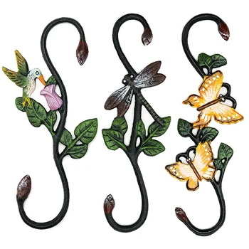 Cast Iron Multifunctional S-Shaped Plant Hook-Decorative Garden Flower Pot Hanging Hook
Cast Iron Multifunctional S-Shaped Plant Hook-Decorative Garden Flower Pot Hanging Hook