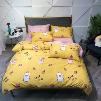 Free shipping New style 40S cotton twill mesh red-cartoon printed 4-piece bedding set ED00511
Free shipping New style 40S cotton twill mesh red-cartoon printed 4-piece bedding set ED00511