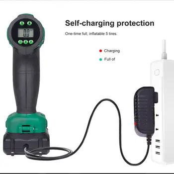 New Inflator Pump Air Pump High-pressure Hand-held Digital Display Wireless Inflator Portable Tire Inflator
New Inflator Pump Air Pump High-pressure Hand-held Digital Display Wireless Inflator Portable Tire Inflator