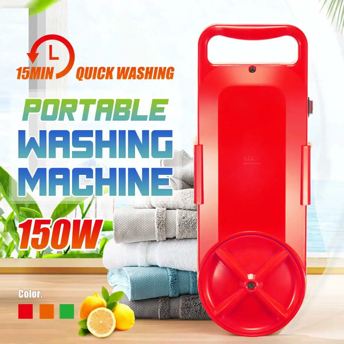 Mini Portable Washing Machine Household 15 min Electric Bucket Clothes Washing Wall Hanging Washer Cleaning Tools Dormitory 220V
Mini Portable Washing Machine Household 15 min Electric Bucket Clothes Washing Wall Hanging Washer Cleaning Tools Dormitory 220V