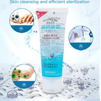80ml hand sanitizer gel purell desinfecterende handgel antiseptic alcohol gel hydroalcolique soap Ethanol antibacterial hand gel