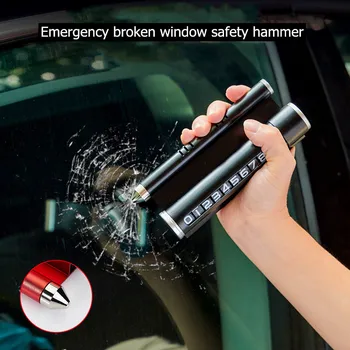 Self Defence Safety Hammer Broken Window Multifunctional Temporary License Plate Number Phone Holder Aromatherapy Protection
Self Defence Safety Hammer Broken Window Multifunctional Temporary License Plate Number Phone Holder Aromatherapy Protection