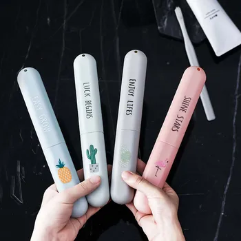 Portable Fashion Cute Toothbrush Storage Holder Container Case Box with Dust Cover Drain Hole for Outdoor Camping Hiking
Portable Fashion Cute Toothbrush Storage Holder Container Case Box with Dust Cover Drain Hole for Outdoor Camping Hiking