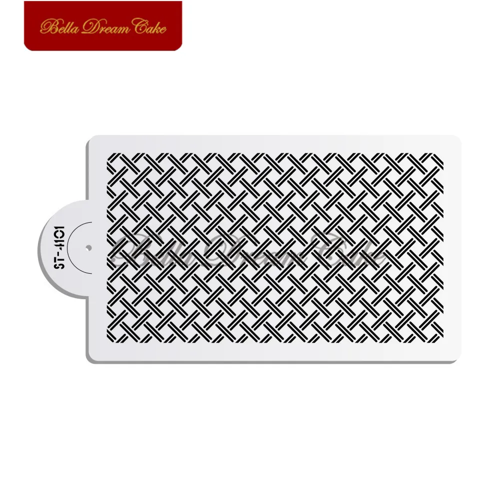 Double Lattice Pattern Cake Stencil Plastic Cake Border Stencils Lace Cake Mold Template Cake Decorating Tool Kitchen Bakeware
Double Lattice Pattern Cake Stencil Plastic Cake Border Stencils Lace Cake Mold Template Cake Decorating Tool Kitchen Bakeware