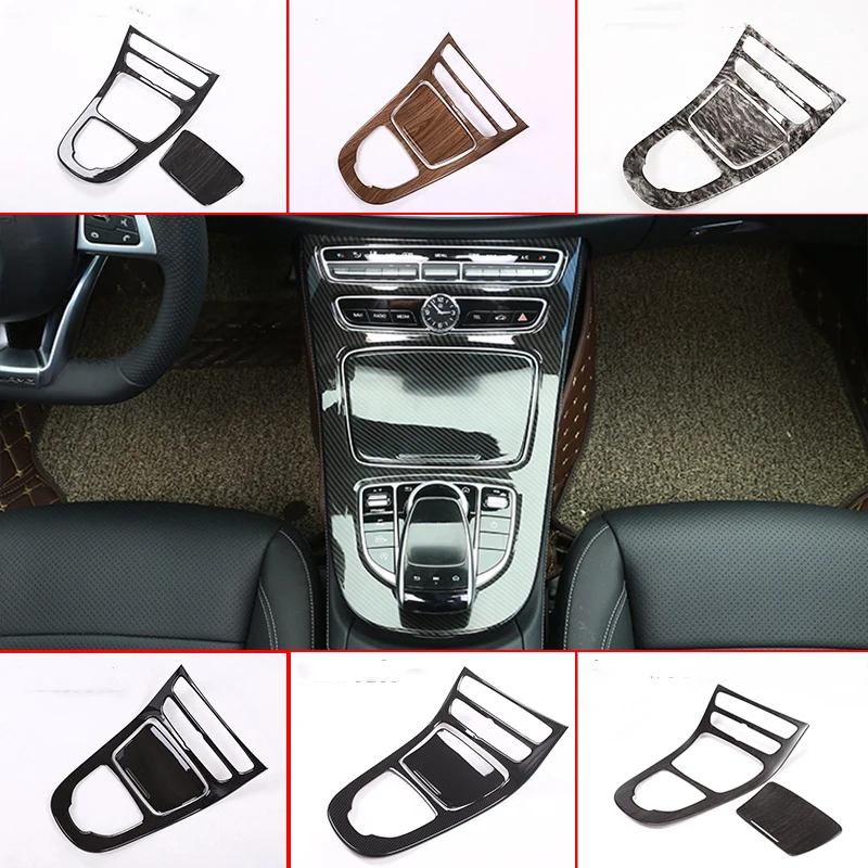 Car Styling Console Gear Panel Frame Console Gear Shift Panel Cover Trim For Mercedes Benz E-Class W213 2016-18 ABS Carbon Fiber
Car Styling Console Gear Panel Frame Console Gear Shift Panel Cover Trim For Mercedes Benz E-Class W213 2016-18 ABS Carbon Fiber