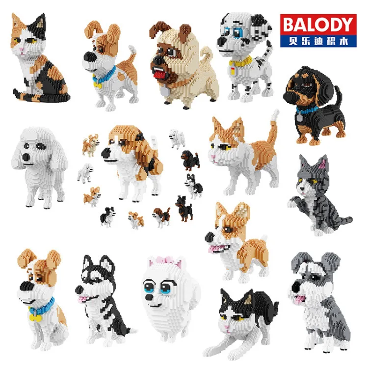 Balody Diamond Granule Children Creative DIY Educational Toy Building Blocks 16013-16064 Dogs And Cats Series
Balody Diamond Granule Children Creative DIY Educational Toy Building Blocks 16013-16064 Dogs And Cats Series
