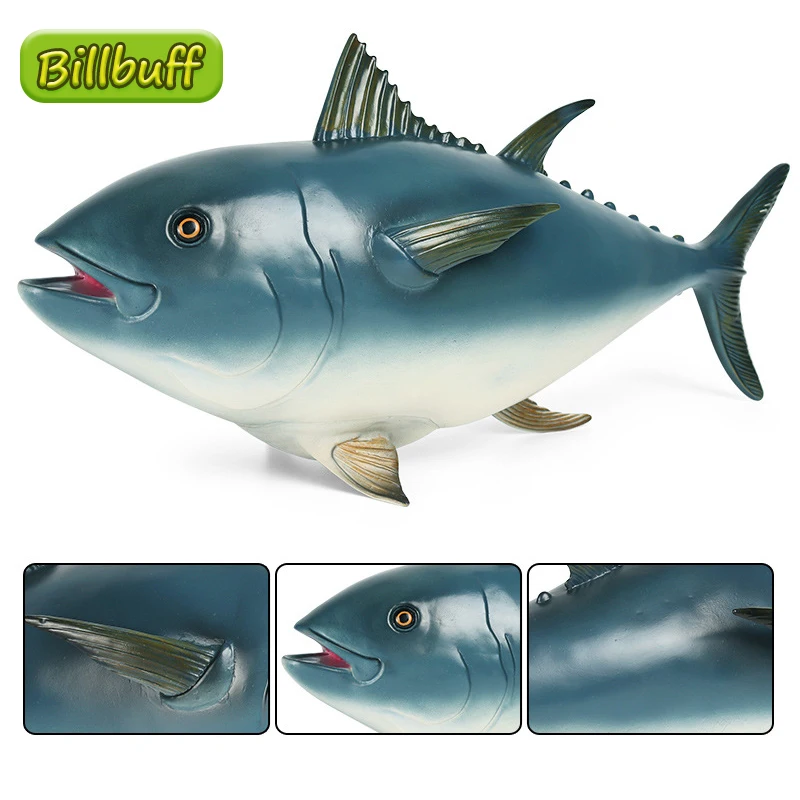 Large Simulation Ocean Animals Soft Glue Tuna Models Action Figures Collection Miniature Cognition Educational Toys for children
Large Simulation Ocean Animals Soft Glue Tuna Models Action Figures Collection Miniature Cognition Educational Toys for children