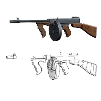 Thompson M1928 Paper Model Weapons And Firearms 3d Hand-made Drawings Military Jigsaw Puzzle
Thompson M1928 Paper Model Weapons And Firearms 3d Hand-made Drawings Military Jigsaw Puzzle