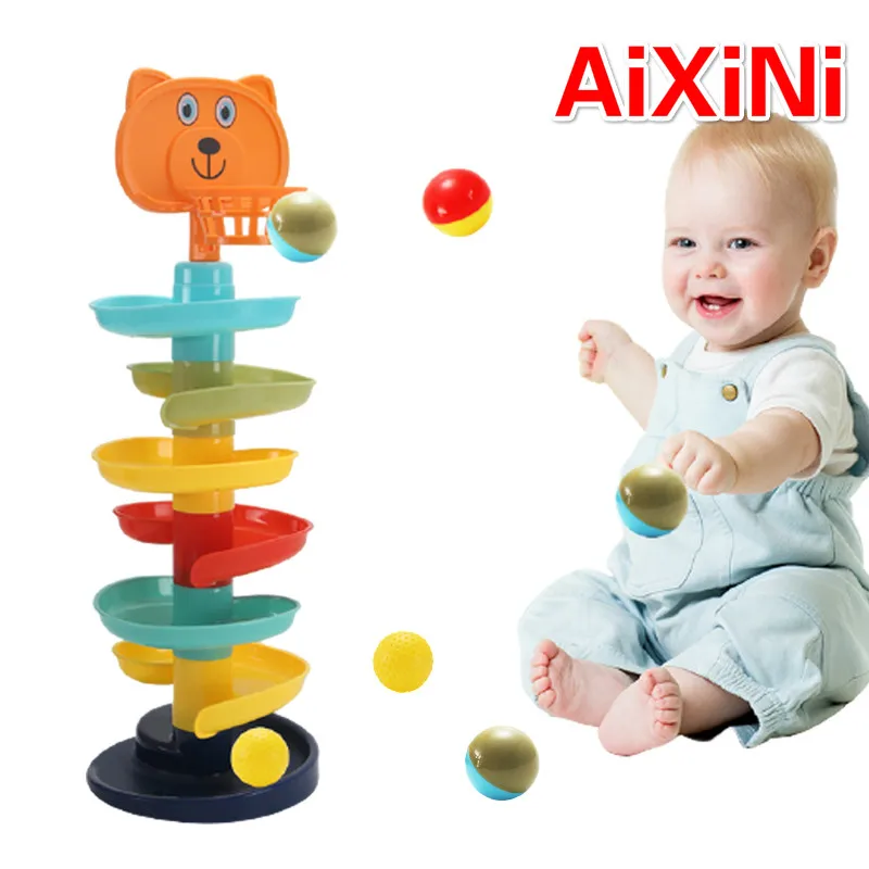 Rolling Ball Pile Tower Puzzle Babys Toys Rattles Spin Track Montessori Educational Newborn Toys For Kids 1 & Hobbies
Rolling Ball Pile Tower Puzzle Babys Toys Rattles Spin Track Montessori Educational Newborn Toys For Kids 1 & Hobbies