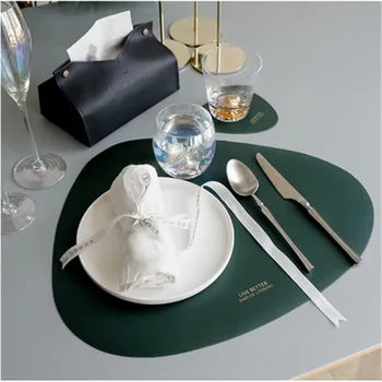 Brand New 2 Pcs PU Leather Luxury Placemat Washable Waterproof Mats Elegant Tablemat Kitchen Dining Tableware Mat
Brand New 2 Pcs PU Leather Luxury Placemat Washable Waterproof Mats Elegant Tablemat Kitchen Dining Tableware Mat