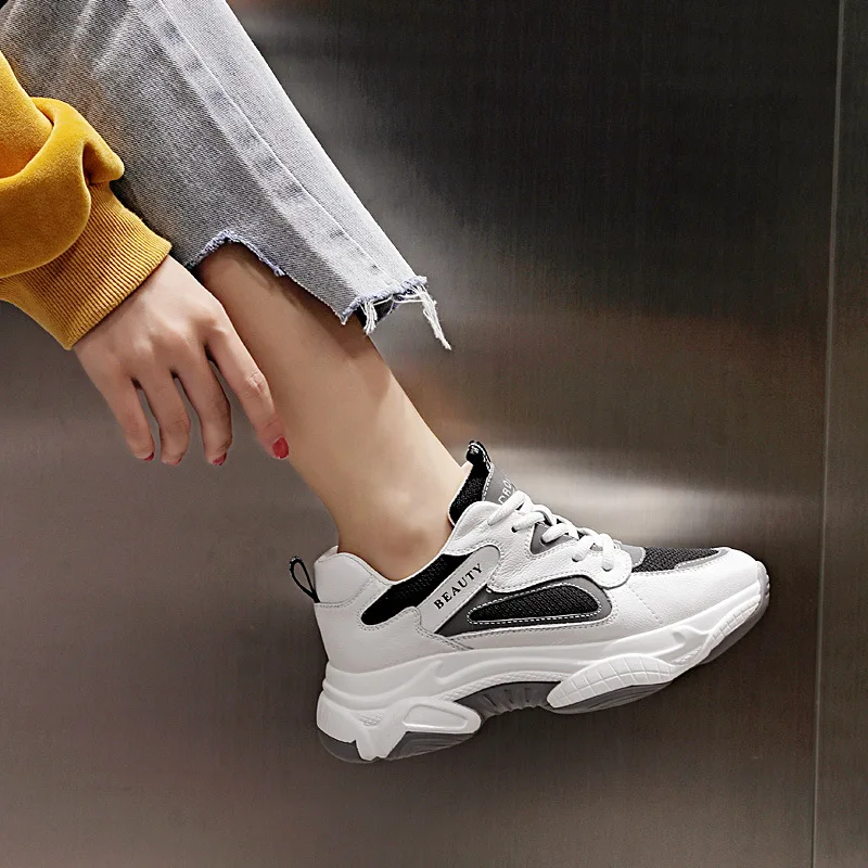 Genuine Leather 2019 Autumn And Winter New Style Dad INS Super Fire Shoe WOMEN'S Shoes Sports Korean-style Ulzzang Harajuku WOME
Genuine Leather 2019 Autumn And Winter New Style Dad INS Super Fire Shoe WOMEN'S Shoes Sports Korean-style Ulzzang Harajuku WOME