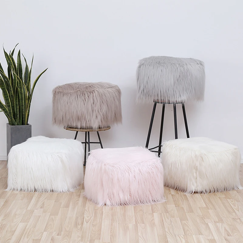 Nordic Style Shaggy Faux Fur Bean Bag Footstool Square Home Decor Fluffy Beanbag Pouffe Seat Mat Long Plush Sofa Stool
Nordic Style Shaggy Faux Fur Bean Bag Footstool Square Home Decor Fluffy Beanbag Pouffe Seat Mat Long Plush Sofa Stool
